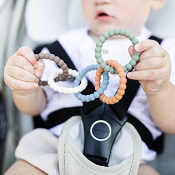 Ryan & Rose Cutie Clinks Attachable Chew Toy for Infants