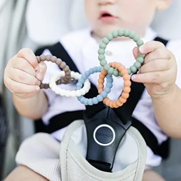 Ryan & Rose Cutie Clinks Attachable Chew Toy for Infants