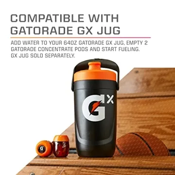 Gatorade Gx Hydration System and Concentrate Pods
