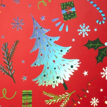 SUNCOLOR 12 Red Christmas Gift Boxes for Holiday Gifting