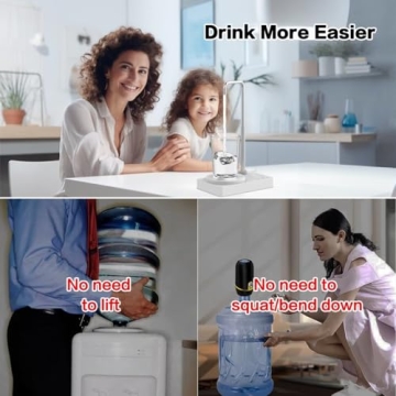 Portable 5 Gallon Water Dispenser for Home and Travel