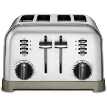 Cuisinart 4 Slice Toaster Oven - Stainless Steel Design