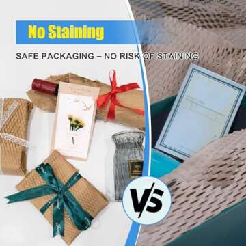 Honeycomb Packing Paper Roll Eco-Friendly Shipping Supplies