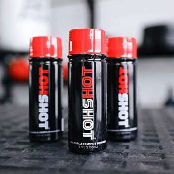HOTSHOT Sports Shot for Muscle Cramp Relief - All Natural Drink