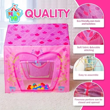 Enchanting PLAY 10 Kids Tent for Imaginative Young Princesses