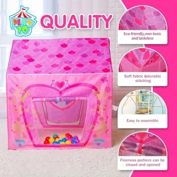 Enchanting PLAY 10 Kids Tent for Imaginative Young Princesses