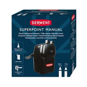 Derwent Super Point Manual Helical Pencil Sharpener (2302001)