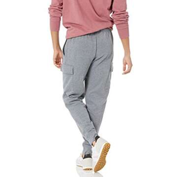 Amazon Essentials Cargo Fleece Jogger Sweatpant for Men