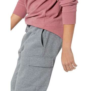 Amazon Essentials Cargo Fleece Jogger Sweatpant for Men