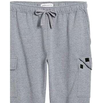 Amazon Essentials Cargo Fleece Jogger Sweatpant for Men