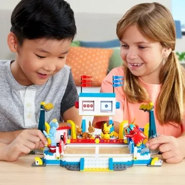 Mega Pokémon Building Set with 1101 Pieces and 5 Characters