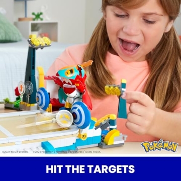 Mega Pokémon Building Set with 1101 Pieces and 5 Characters