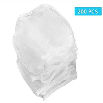 Disposable Sink Strainer Mesh Bag for Kitchen 200 Pcs, Norlitec Sink Strainer Mesh Bags for Kitchen Bathroom Balcony, Premium Disposable Anti-Clogging Sink Strainer Bags for all Home Sink Strainers