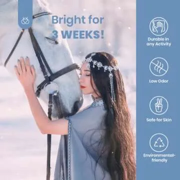 Beetles Gel Nail Polish Set, 6 Colors - Snow Mountain Collection Grey Nude Blue Glitter Green Gel Polish Kit Soak Off Nail Uv Lamp Winter Salon Art Gel Nail Manicure Kit Gifts for Women Christmas