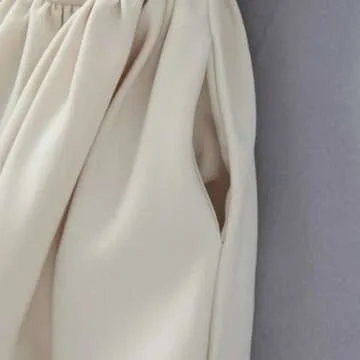 Generic Women Solid Square Neck Sleeveless Tank Ball Gown Dresses Party Mini Dress 1 S