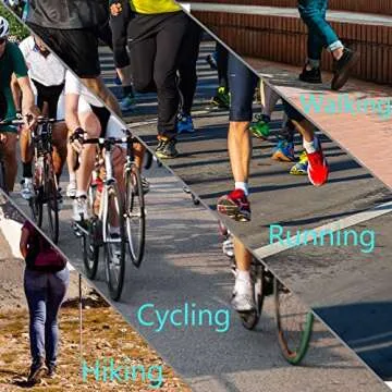 LO SHOKIM Women's Cushioned Athletic Ankle Socks - 6 Pairs