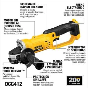 DEWALT DCG412B 20V MAX Cut-Off Tool Powerful & Efficient