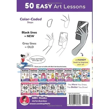 Learn to Draw Hands: 50 Simple Art Lessons