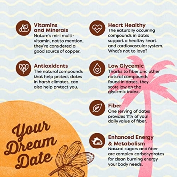 The Date Shoppe Pitted Deglet Dates | Vegan & Gluten-Free