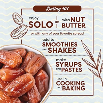 The Date Shoppe Pitted Deglet Dates | Vegan & Gluten-Free