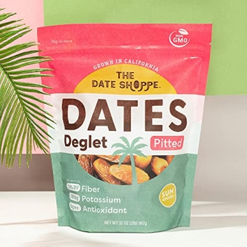 The Date Shoppe Pitted Deglet Dates | Vegan & Gluten-Free