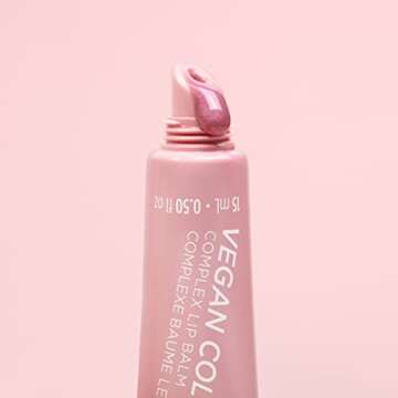 Pacifica Beauty Complex Lip Balm Trio Set, Makeup, Glow Baby, Wake Up Beautiful, Vegan Collagen, Lip Gloss, Orange, Lavender, Lemon, Vanilla, Non Sticky Formula, 0.30 fl oz Each (Set of 3)