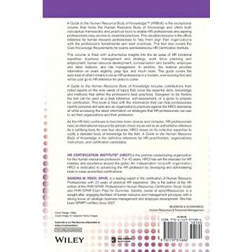 A Comprehensive Guide to the Human Resource Body of Knowledge (HRBoK)