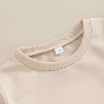 Lamuusaa Toddler Baby Girl Boy Birthday Outfit One/Two/Three/Four/Five/Six Embroidery Sweatshirt Shirts Birthday Gift