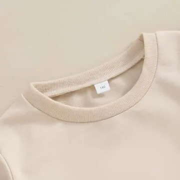 Lamuusaa Toddler Baby Girl Boy Birthday Outfit One/Two/Three/Four/Five/Six Embroidery Sweatshirt Shirts Birthday Gift