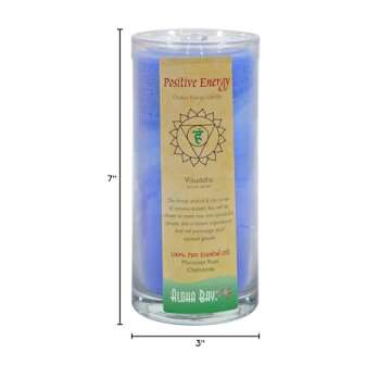 Chakra Energy Jar Candle. Positive Energy, 60 Hours Burn