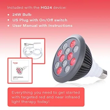 Hooga HG24 Red Light Therapy Device for Skin Healing