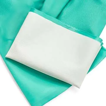 Tusko Nitrile Rubber Dishwashing Gloves - Latex Free, Durable