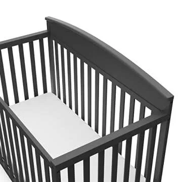 Graco Benton 5-in-1 Convertible Crib in Gray for Easy Transition