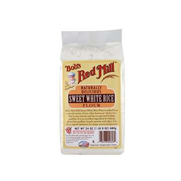 Bob's Red Mill Sweet White Rice Flour, 24-ounce (Pack of 4)