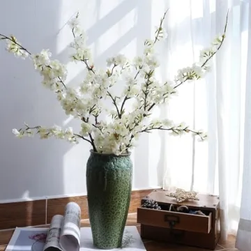 YIBELAAT 40 inch Cherry Blossom Branches - 4PCS Elegance