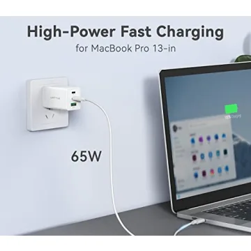 LINTYLE 65W GaN USB C Charger - Fast Charging Solution