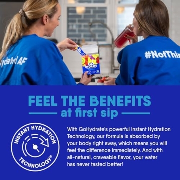 GoHydrate Electrolyte Drink Mix - Sugar-Free Hydration Powder