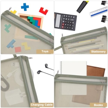 High-Quality Mesh Zipper Pouch for Every Need