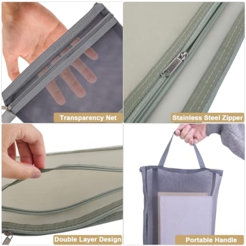 High-Quality Mesh Zipper Pouch for Every Need