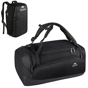 MATEIN Gym Bag for Men, 45L Large Gym Backpack Sports Duffle Bag with Shoes Compartment, 3 Way Water...