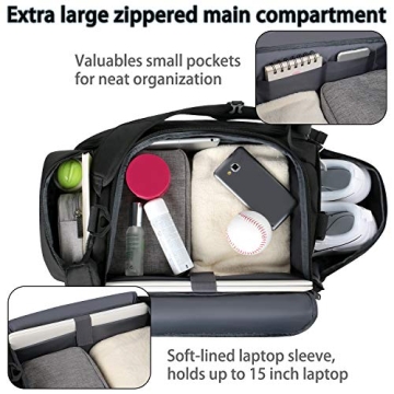 MATEIN 45L Gym Bag for Men Women - Versatile Travel Backpack