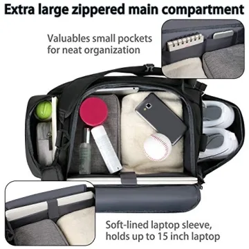 MATEIN 45L Gym Bag for Men Women - Versatile Travel Backpack