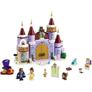 LEGO Disney Belle’s Castle Winter Celebration Building Kit