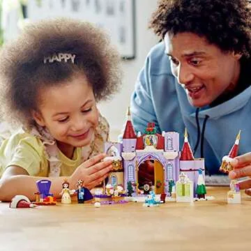 LEGO Disney Belle’s Castle Winter Celebration Building Kit