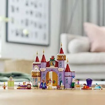 LEGO Disney Belle’s Castle Winter Celebration Building Kit