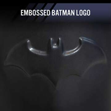Paladone Batman Shaped Ceramic Coffee Mug - DC Comics Embossed Cup, 96 months to 1188 months