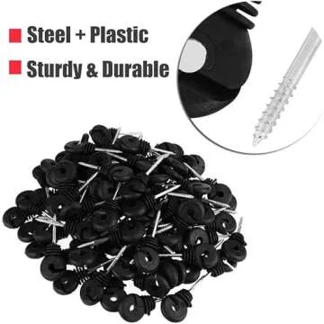 VinBee 20pcs Electric Fence Insulator for Easy Installation