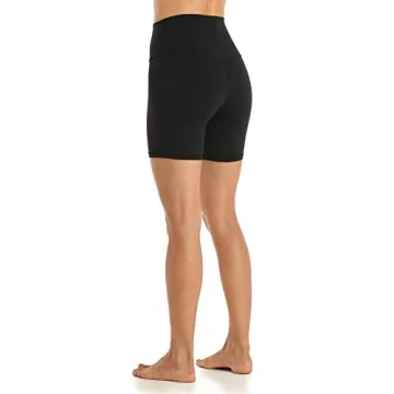 YUNOGA High Waisted Yoga Shorts for Women Comfort