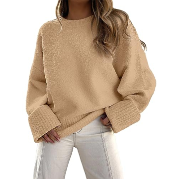 Oversized Cozy Knit Sweater for Stylish Comfort