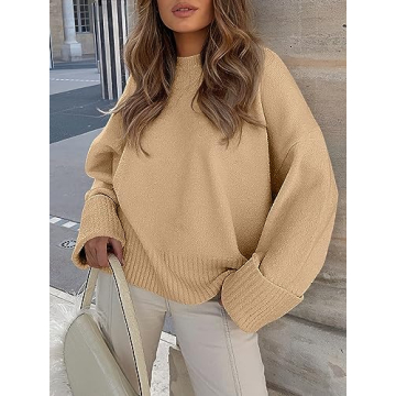 Oversized Cozy Knit Sweater for Stylish Comfort